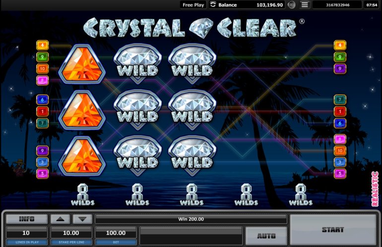Crystal Clear slot